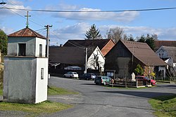 Centre of Třebčice