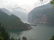 The Qutang Gorge along the Yangtze rive