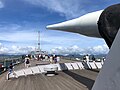 密苏里号战列舰的406mm主炮。摄于2019年9月。