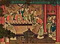 Ding Guanpeng, Xiwangmu visiting Emperor Wu of Han.