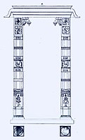 Pillar elements (shared by Nagara and Dravidian)