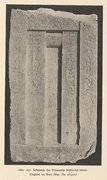 Photograph of a false door