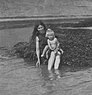 Bryn and Tony on beach 1915