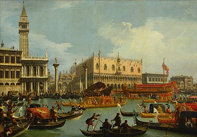 加纳莱托（意大利语：Canaletto), 威尼斯, 1727 － 1729