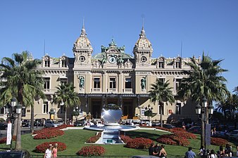 View of the Monte Carlo Casino, Monaco