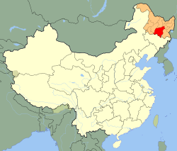 哈尔滨市在中国的位置