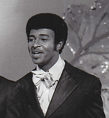 Edwards performing with The Temptations on The Ed Sullivan Show in September 1969