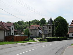 Centre of Jestřabí