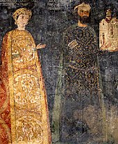 A fresco in a church