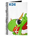 Konqi笔记本，KDE用于筹款的卖品。