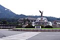 韩国首尔青瓦台前的凤凰雕像