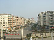 New streets in Hechuan city
