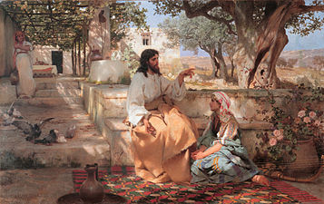 Christ with Martha and Maria, 1886