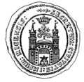 Seal of Riga in 1707
