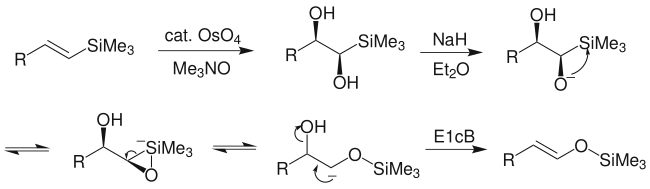 Brook重排生成烯醇硅醚。