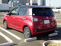 2016–2018 Passo Moda "G Package" (M700A, Japan)