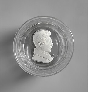 clear cup with engraving