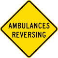 (MR-WDO-8) Ambulances Reversing (used in Western Australia)