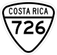 National Tertiary Route 726 shield}}