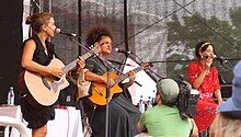 Performing at Rudolstadt 2009 Roots Folk World Music Festival