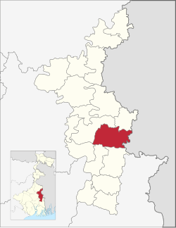 Location of Hanskhali