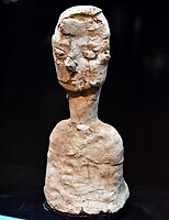 约旦考古博物馆的安加扎勒雕像