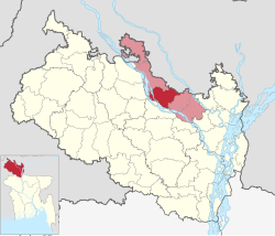 Location of Kaliganj