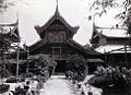 缅甸曼德勒王宫百合王座厅。