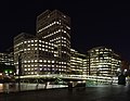 1 Cabot Square at night