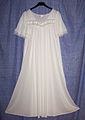 A white Miss Elaine nightgown with full flowing skirt – so soft!