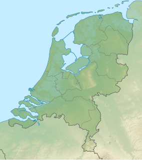 Map showing the location of Ackerdijkse Plassen