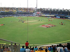 M. A. Chidambaram Stadium during an India vs Pakistan ODI match