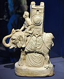 Roman statuette of a war elephant
