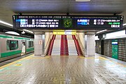 车站站台（2021年7月11日）