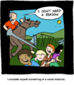 Image 49Saturday Morning Breakfast Cereal panel, by Zach Weinersmith (from Wikipedia:Featured pictures/Artwork/Others)