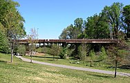 Woodward Bridge in Piedmont Park.