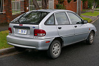 Facelift Ford Festiva GLXi 5-door (Australia)