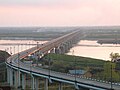 Khabarovsk Bridge at the far eastern end of the highway, constructed in 1999.