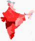 map of COVID-19 Outbreak Cases in India