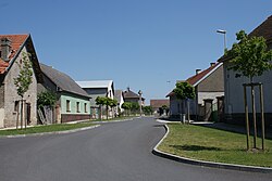 Centre of Chrást