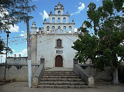 Principal Church of Dzoncauich, Yucatán