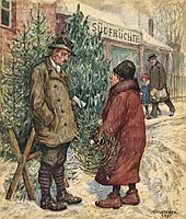 Christmas Tree Sale 1930