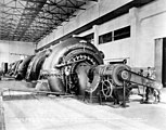 A-C power generator at White River Power Plant, Washington State, 1925