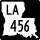 Louisiana Highway 456 marker