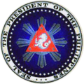 Seal of the President of the Philippines 1951-late 1960s