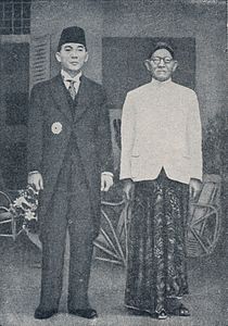 Sukarno and his father