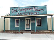 Fly's Photography Gallery. The structure was built in 1880 and is located at 109 S. 4th Street.