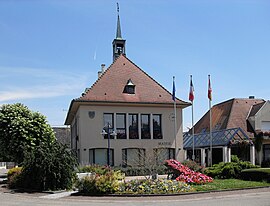 The town hall in Volgelsheim