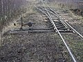 Narrow gauge railroad at peat mining near Rudensk