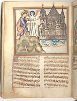 John Led to the New Jerusalem, folio 6v